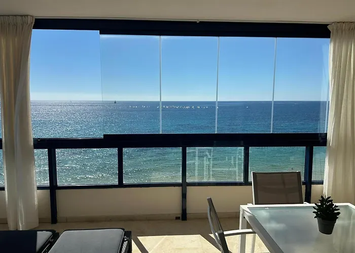 Nuevo Costa Blanca 7b Frontal Penon & Sea View First Line Arenal Διαμέρισμα *