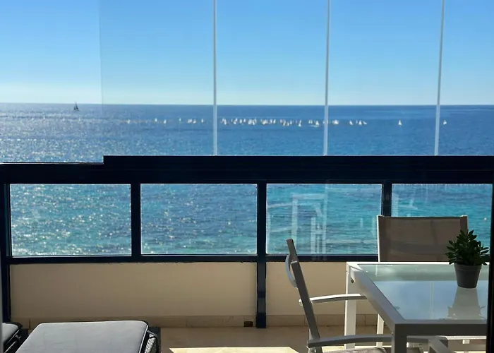 Nuevo Costa Blanca 7b Frontal Penon & Sea View First Line Arenal Διαμέρισμα *